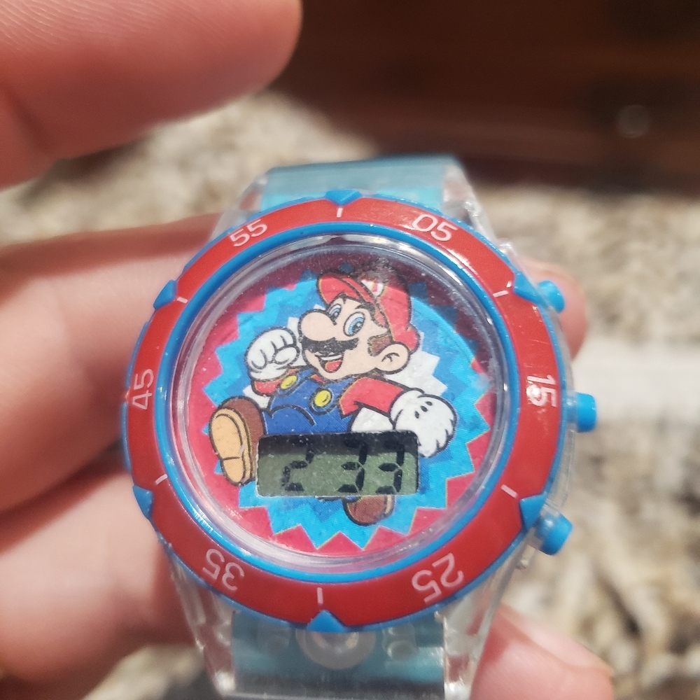 Kids Accutime Super mario digital watch 2018  m2713.